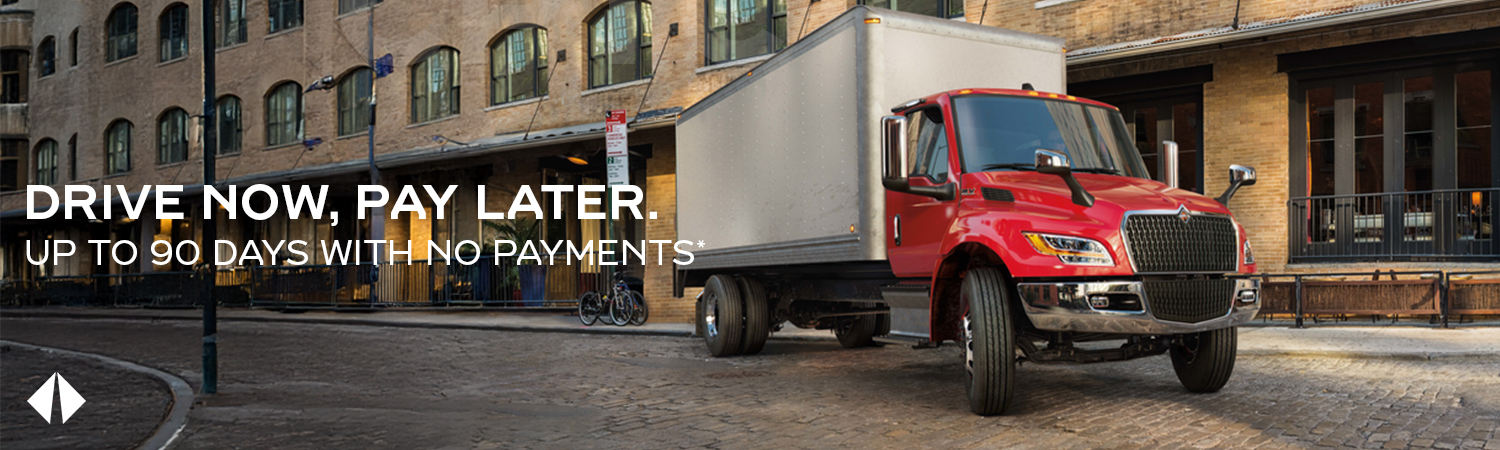 Special Financing Offer: No Payments for 90 days with the purchase of any new International Truck fr…