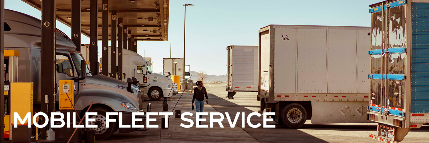 Mobile Fleet Service and Maintenance at Cal Pacific Truck Center, San Diego, California