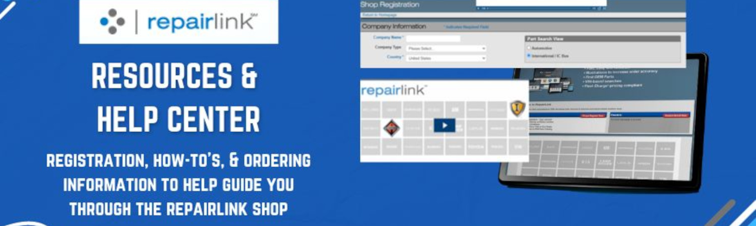 Repairlink Resources & Help Center
